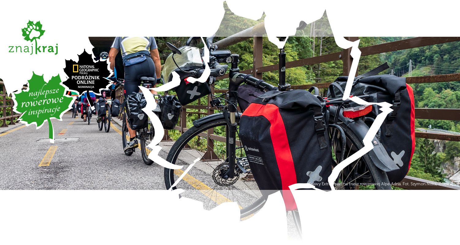 Sakwy Extrawheel na trasie rowerowej Alpe-Adria
