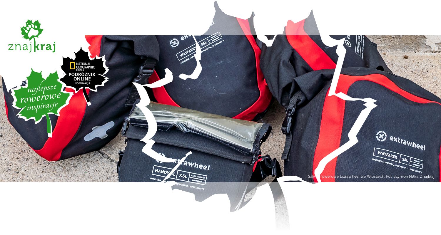 Sakwy rowerowe Extrawheel we Włoszech