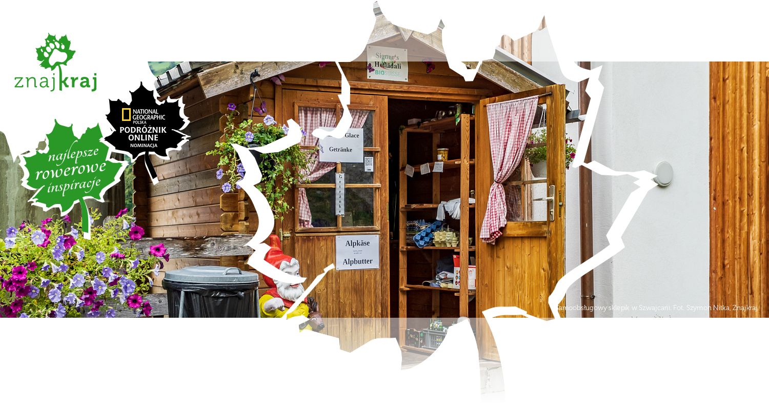 Samoobsługowy sklepik w Szwajcarii