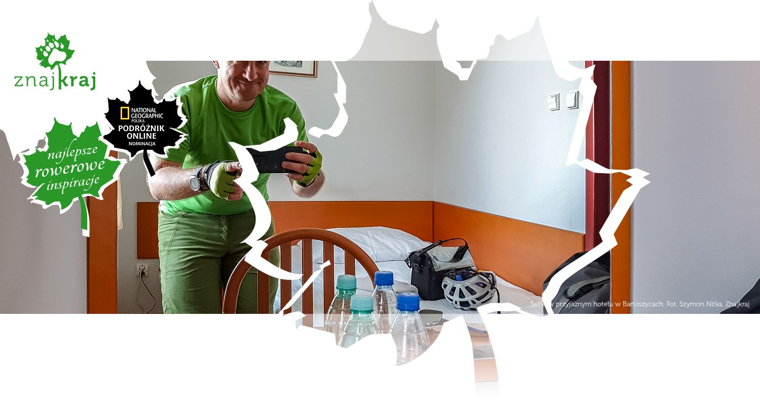Selfie w przyjaznym hotelu w Bartoszycach
