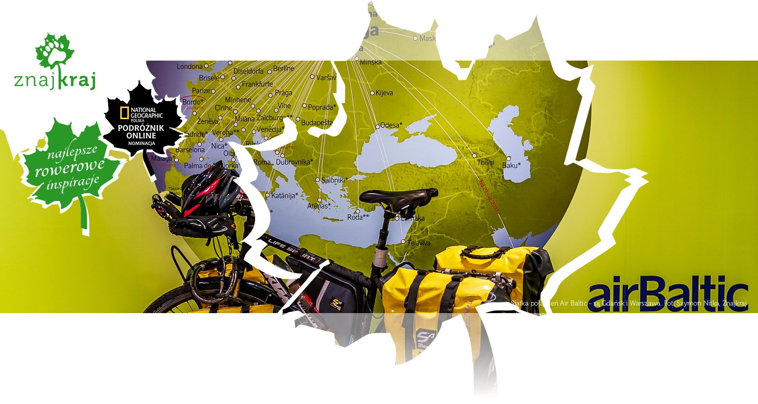 Siatka połączeń Air Baltic - są Gdańsk i Warszawa