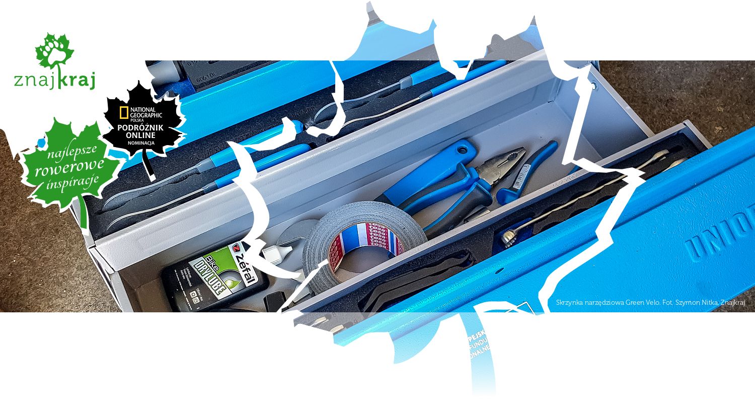 Skrzynka narzędziowa Green Velo