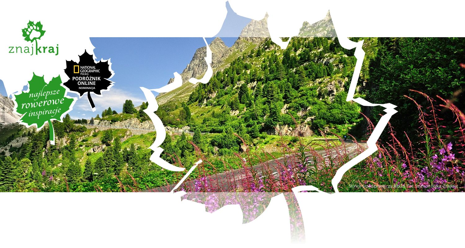 Słońce przed przełęczą Albula