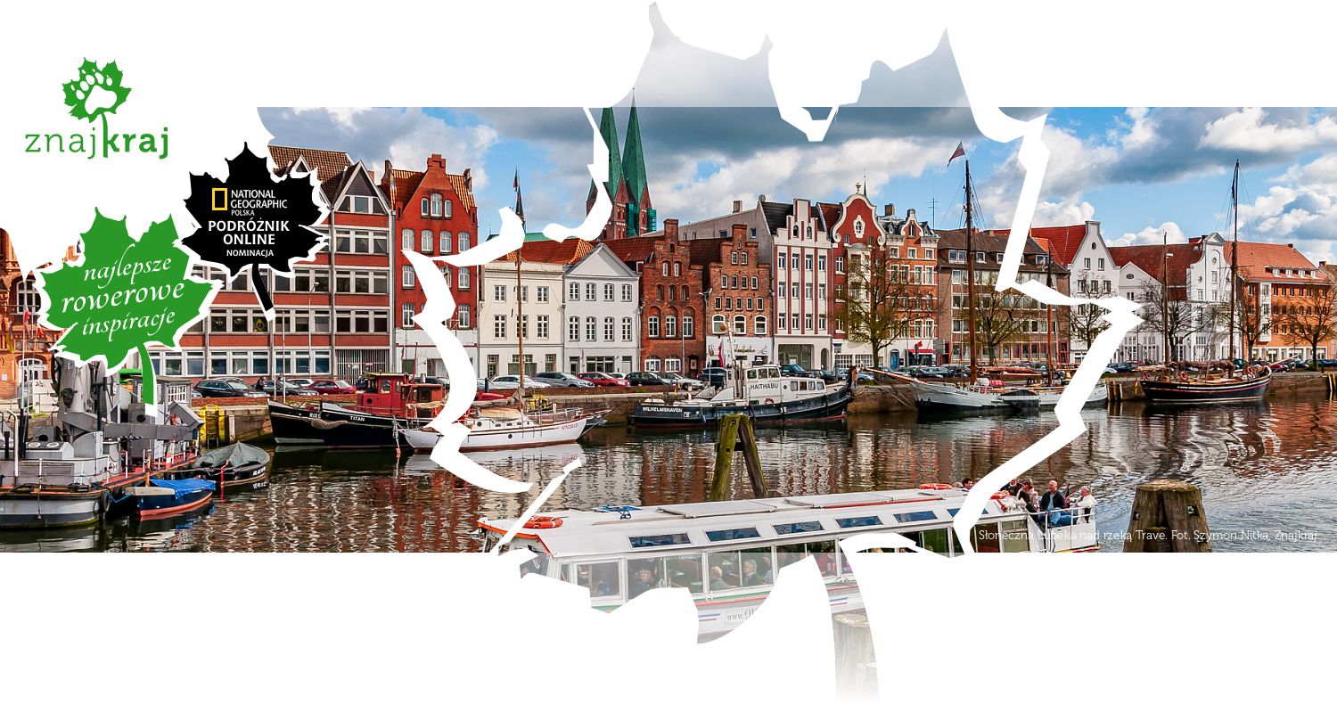 Słoneczna Lubeka nad rzeką Trave