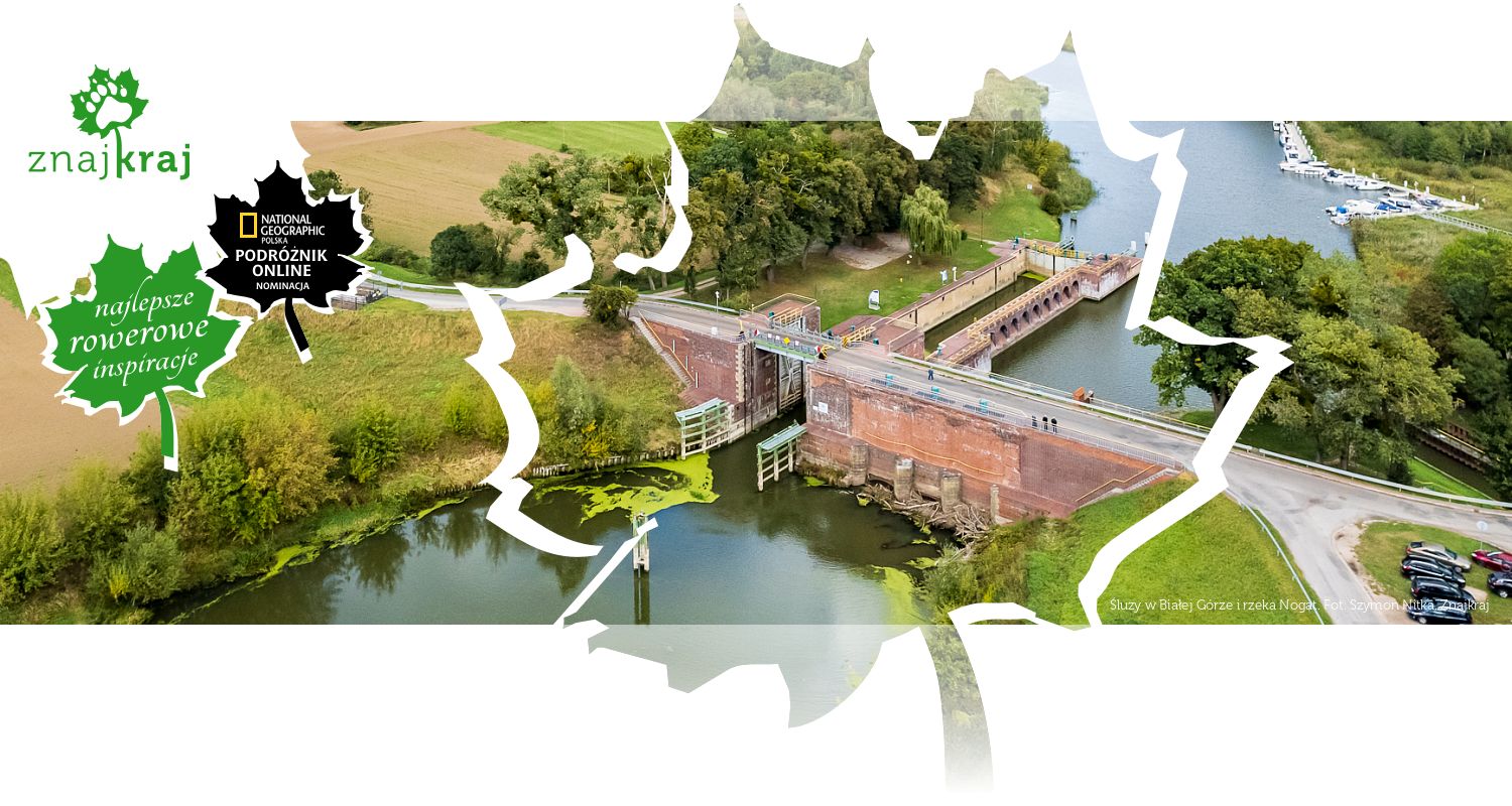 Śluzy w Białej Górze i rzeka Nogat