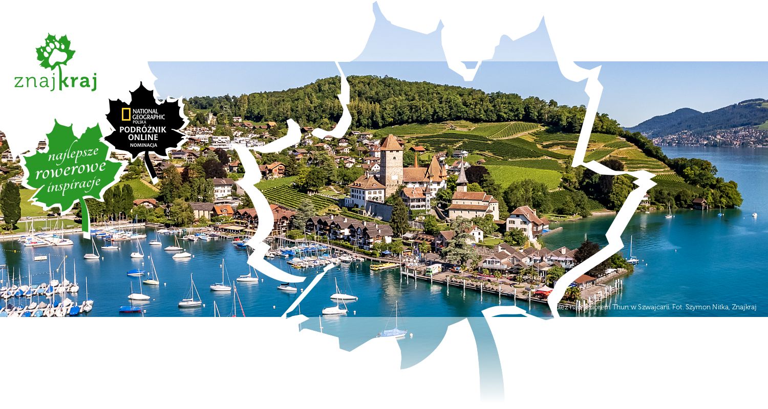 Spiez nad jeziorem Thun w Szwajcarii