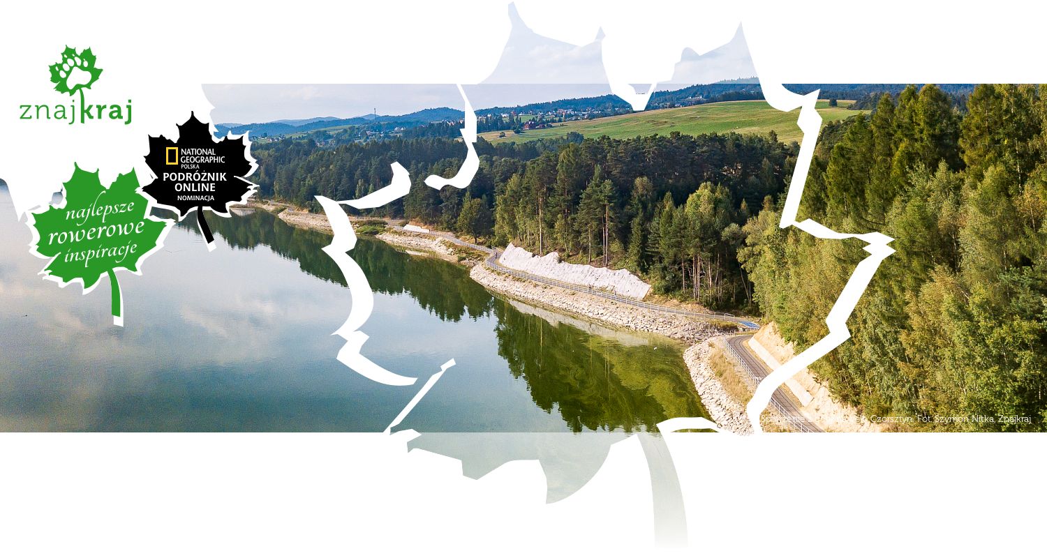 Spojrzenie z góry na Velo Czorsztyn