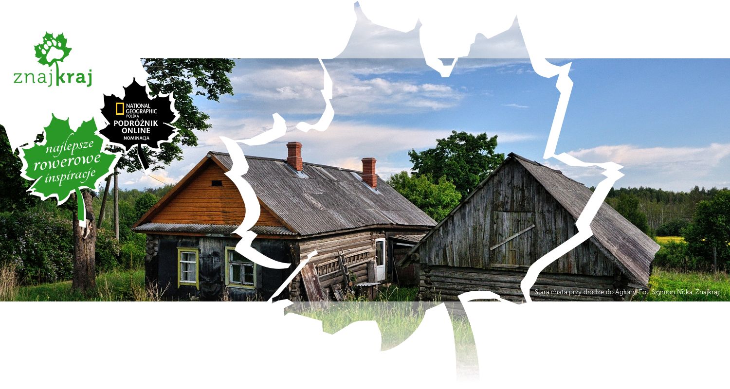 Stara chata przy drodze do Agłony