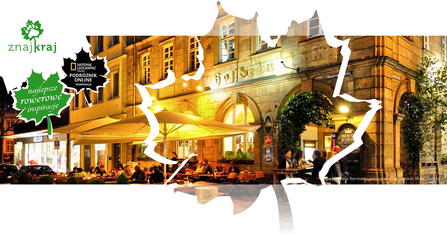 Stare Miasto w Bambergu wieczorem