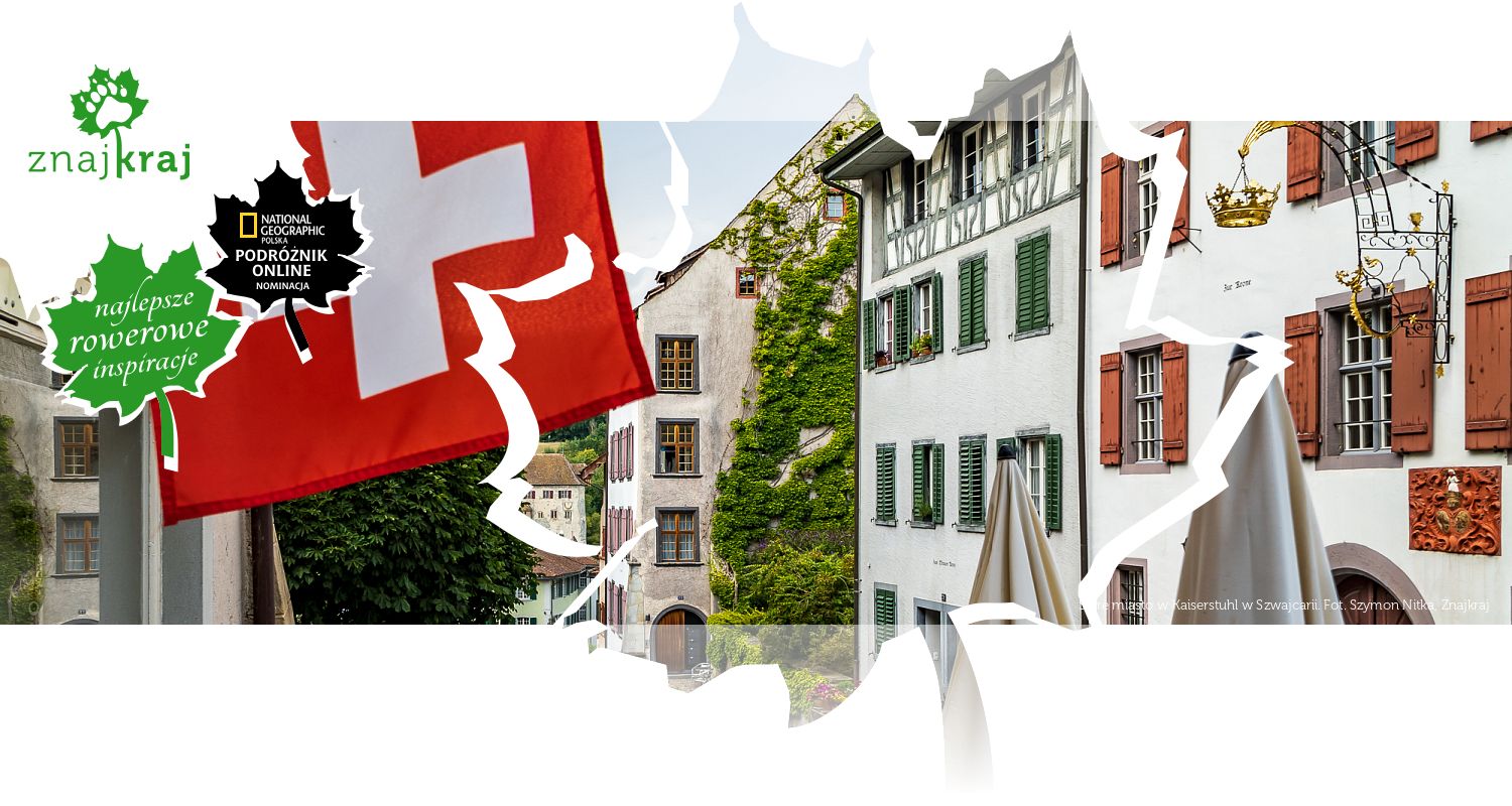 Stare miasto w Kaiserstuhl w Szwajcarii