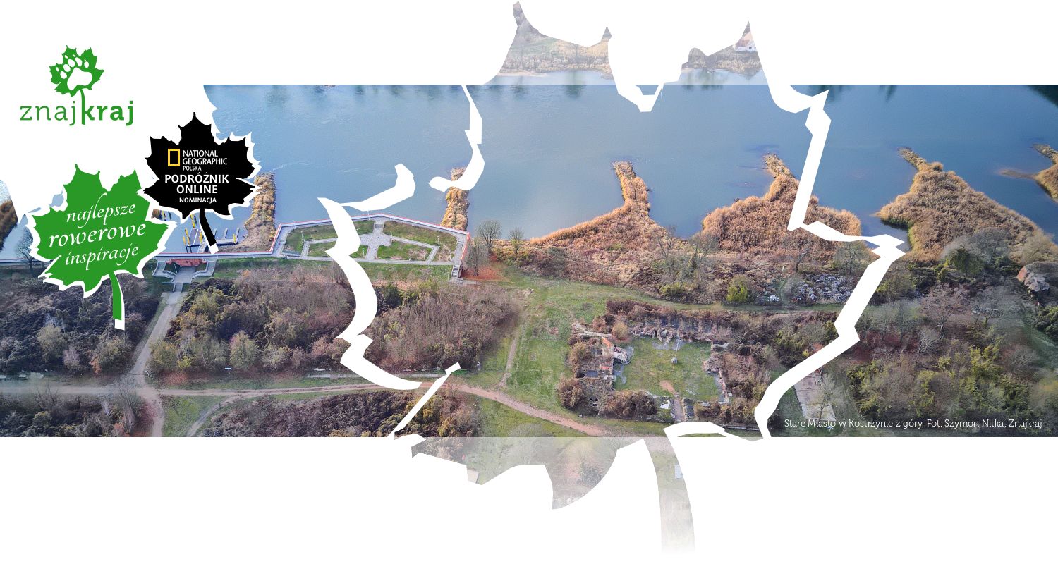 Stare Miasto w Kostrzynie z góry