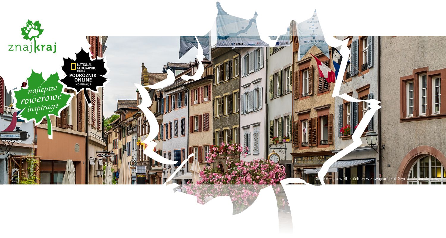 Stare miasto w Rheinfelden w Szwajcarii