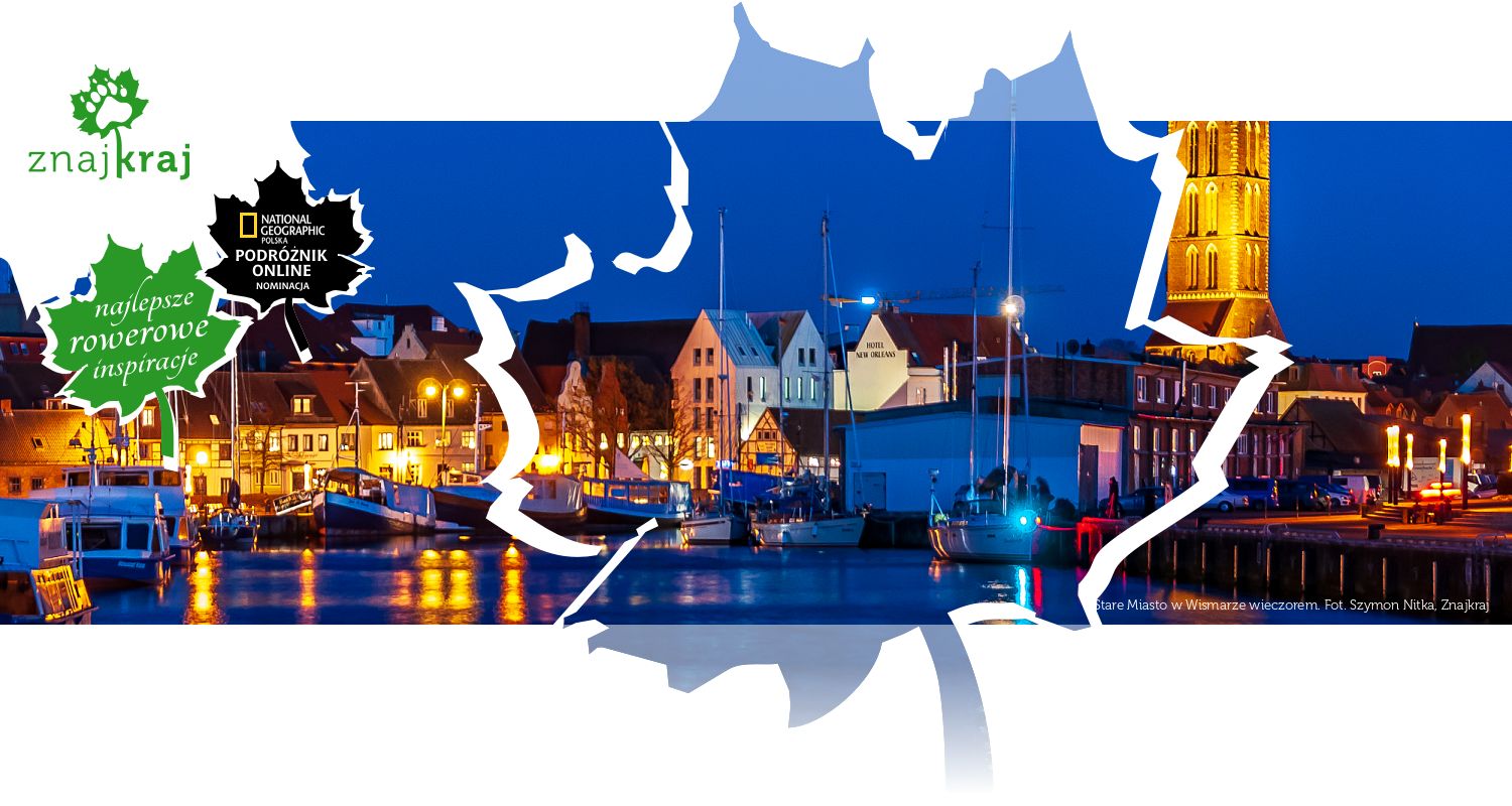 Stare Miasto w Wismarze wieczorem