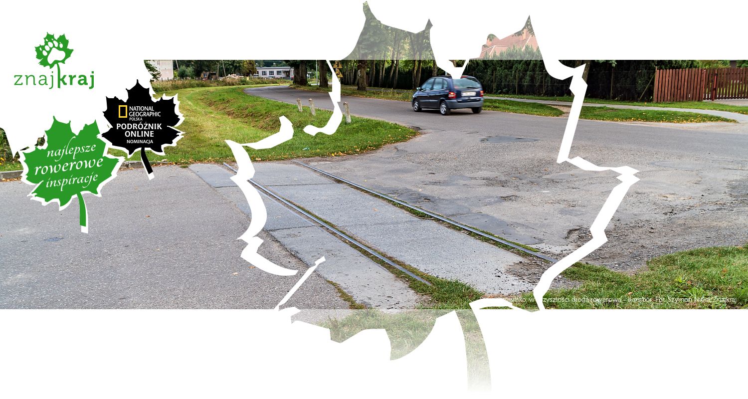 Stare torowisko, w przyszłości droga rowerowa - Karsibór