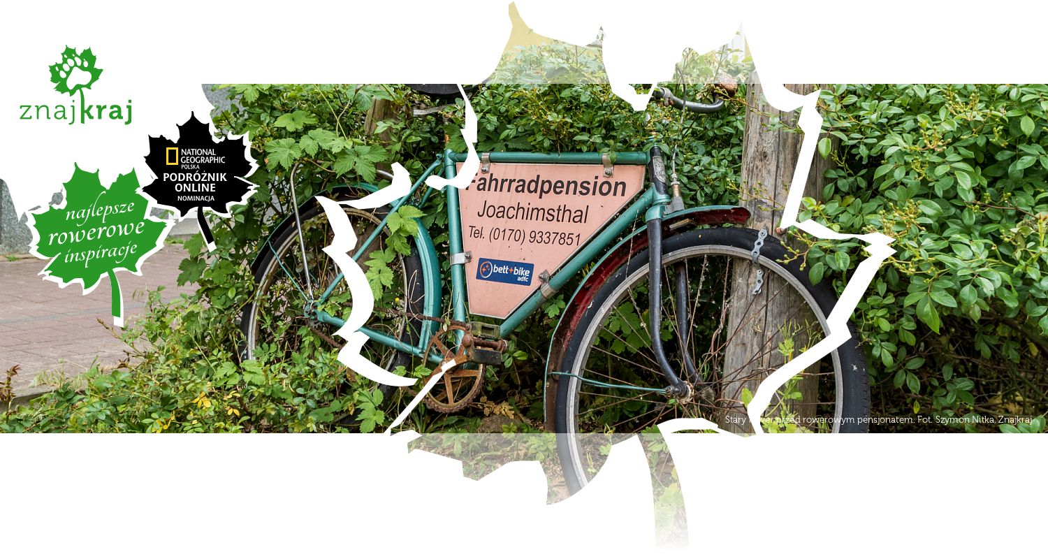 Stary rower przed rowerowym pensjonatem