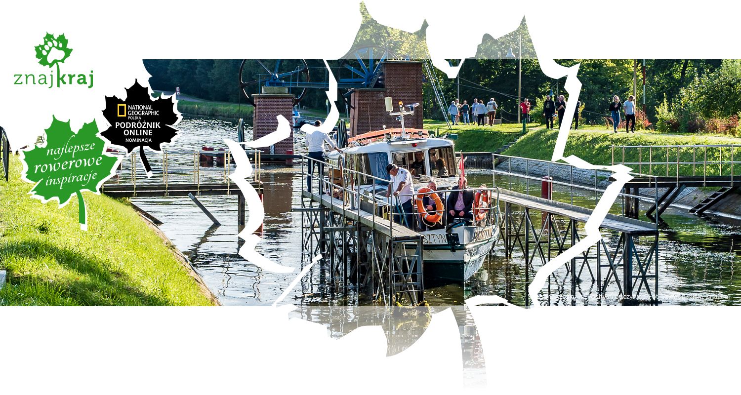 Statek na wózku na Pochylni Buczyniec