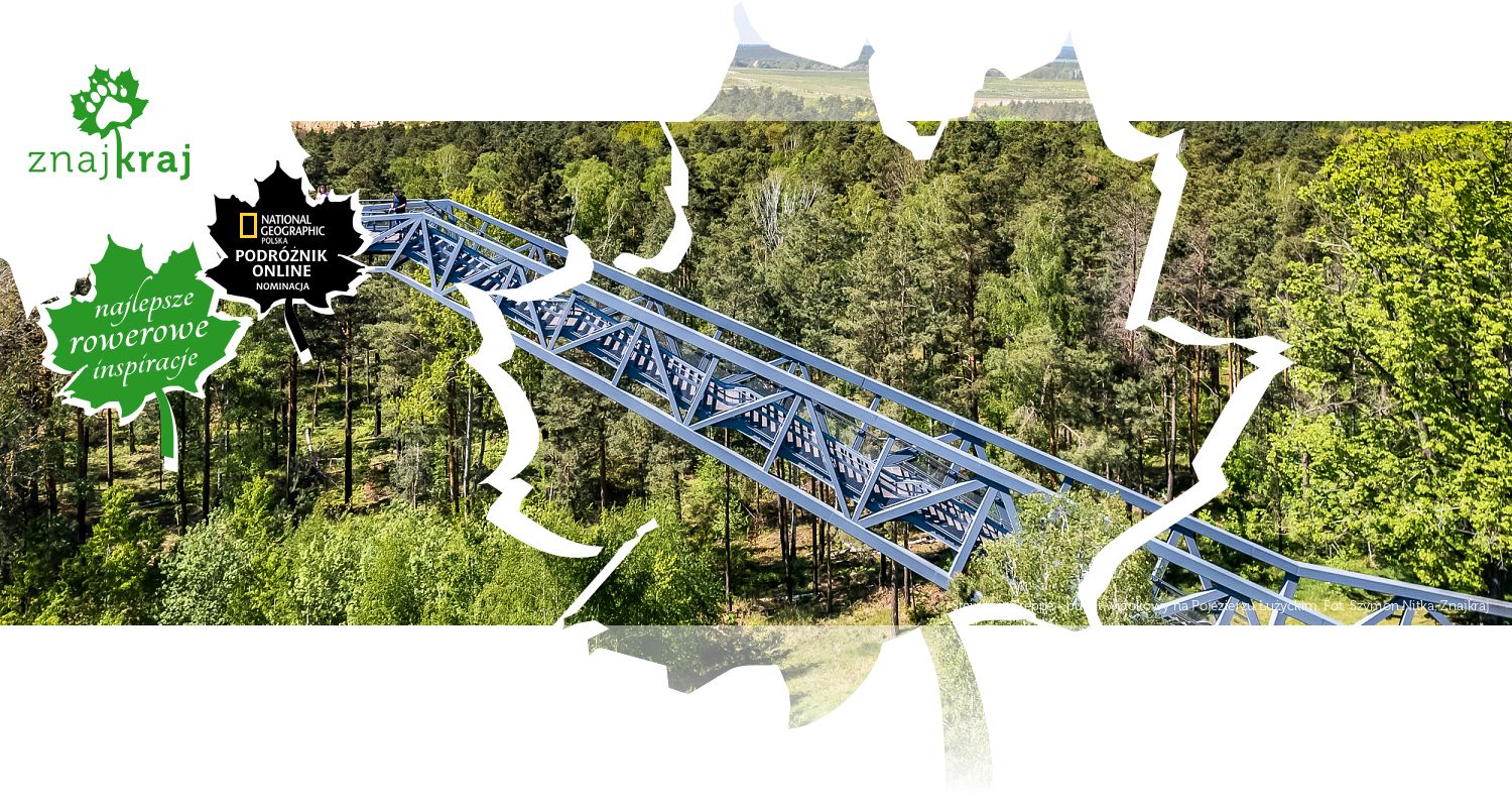 Steinitzer Treppe - punkt widokowy na Pojezierzu Łużyckim