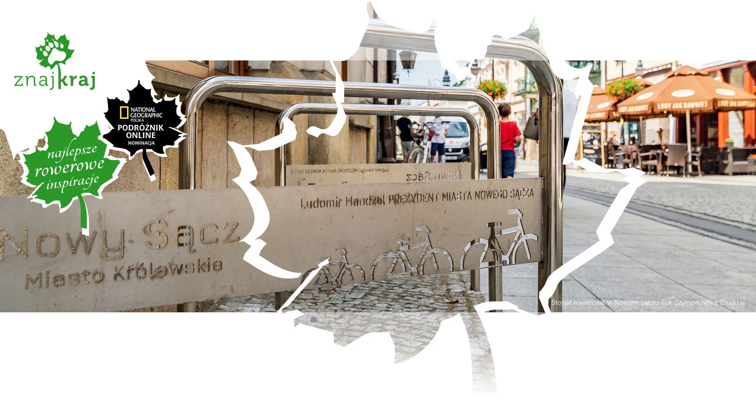 Stojaki rowerowe w Nowym Sączu