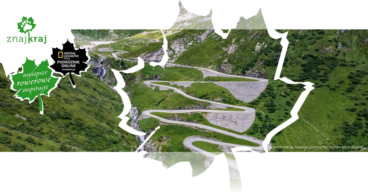 Strome serpentyny pod Przełęczą Świętego Gotarda