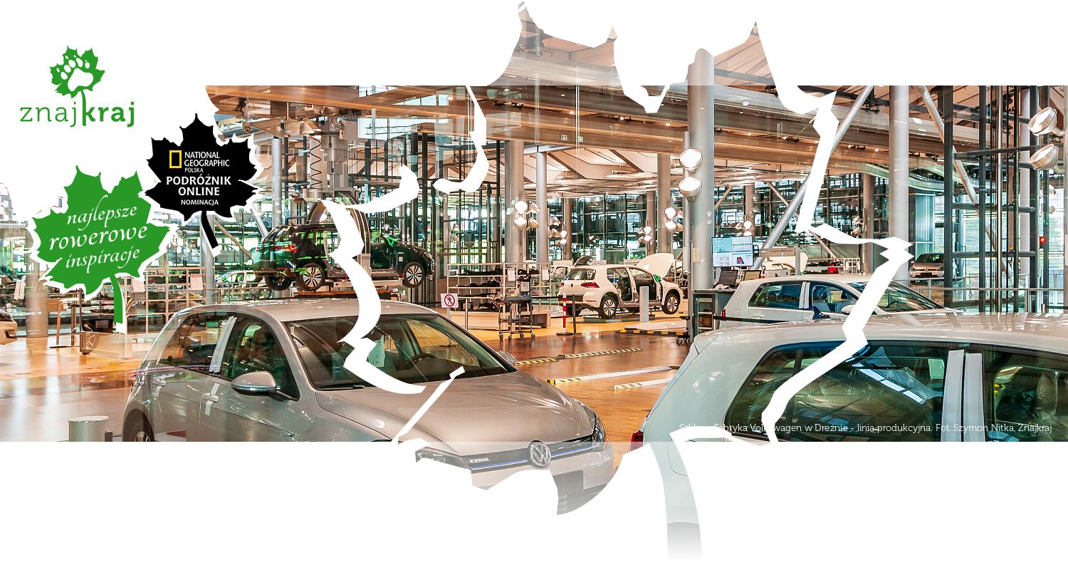 Szklana Fabryka Volkswagen w Dreźnie - linia produkcyjna