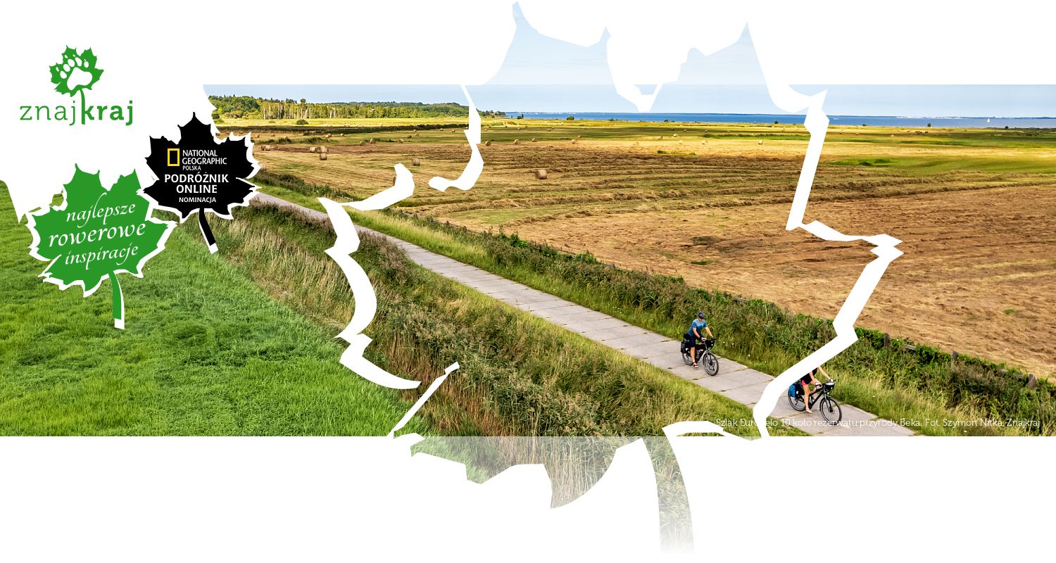 Szlak EuroVelo 10 koło rezerwatu przyrody Beka