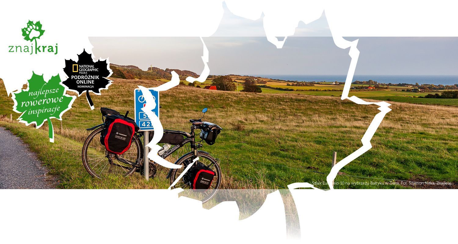 Szlak EuroVelo 10 na wybrzeżu Bałtyku w Danii
