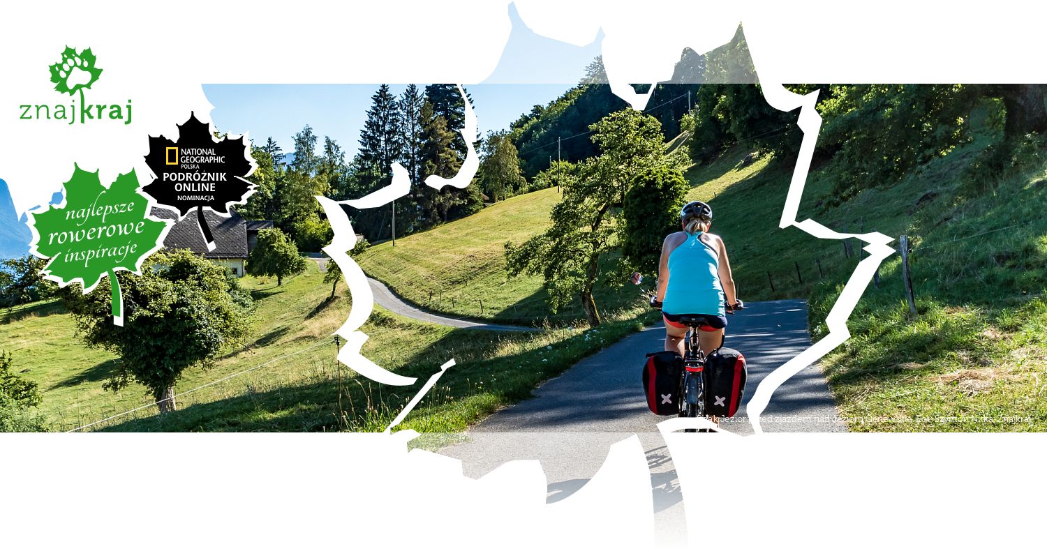 Szlak Jezior przed zjazdem nad Jezioro Genewskie