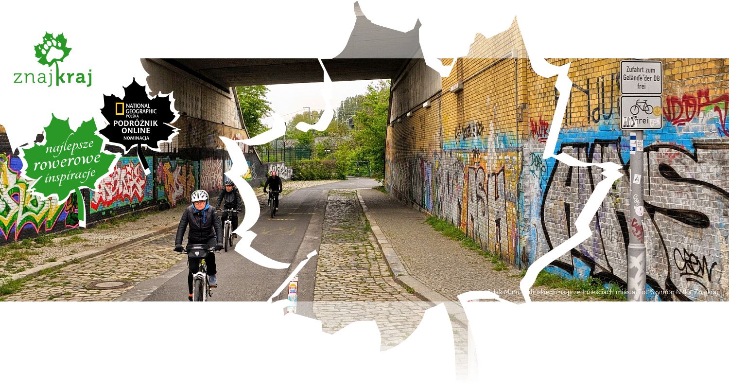 Szlak Muru Berlińskiego na przedmieściach miasta