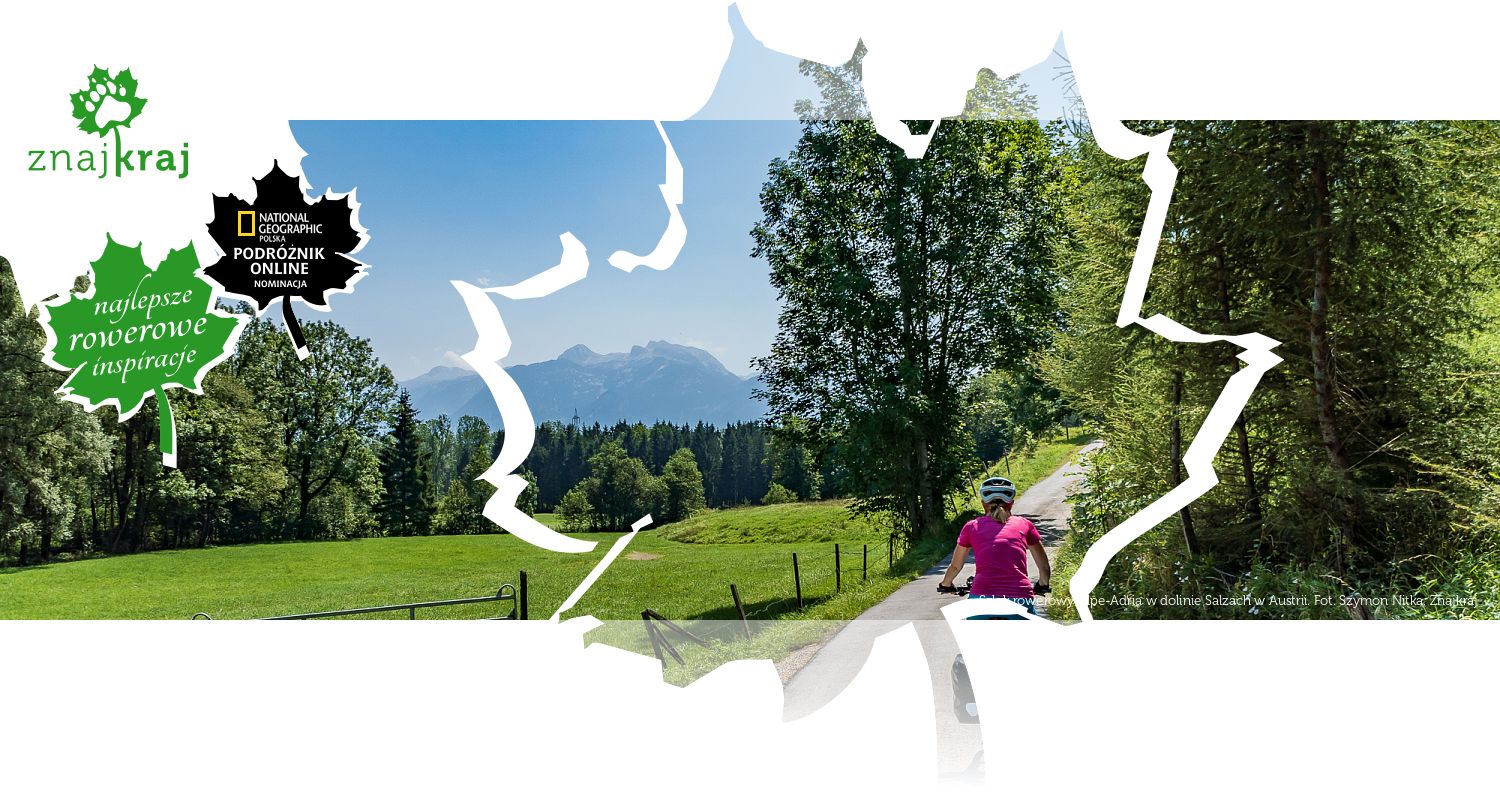 Szlak rowerowy Alpe-Adria w dolinie Salzach w Austrii