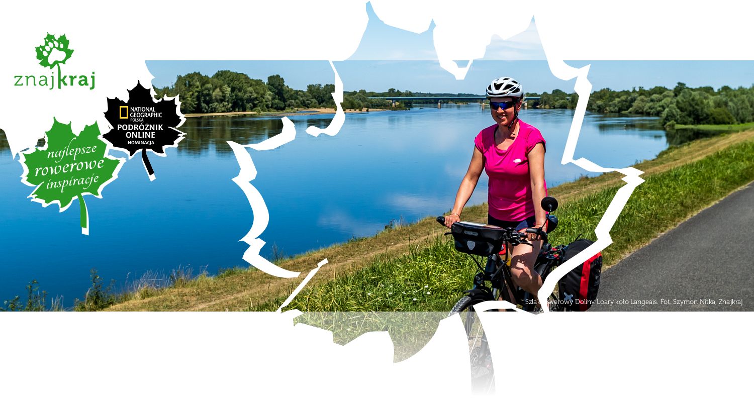Szlak rowerowy Doliny Loary koło Langeais