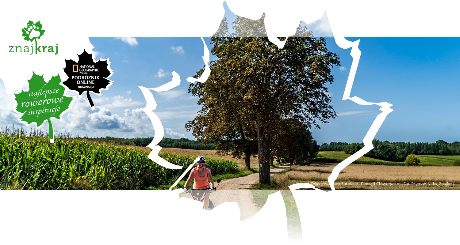 Szlak rowerowy EuroVelo 10 przed Główczycami