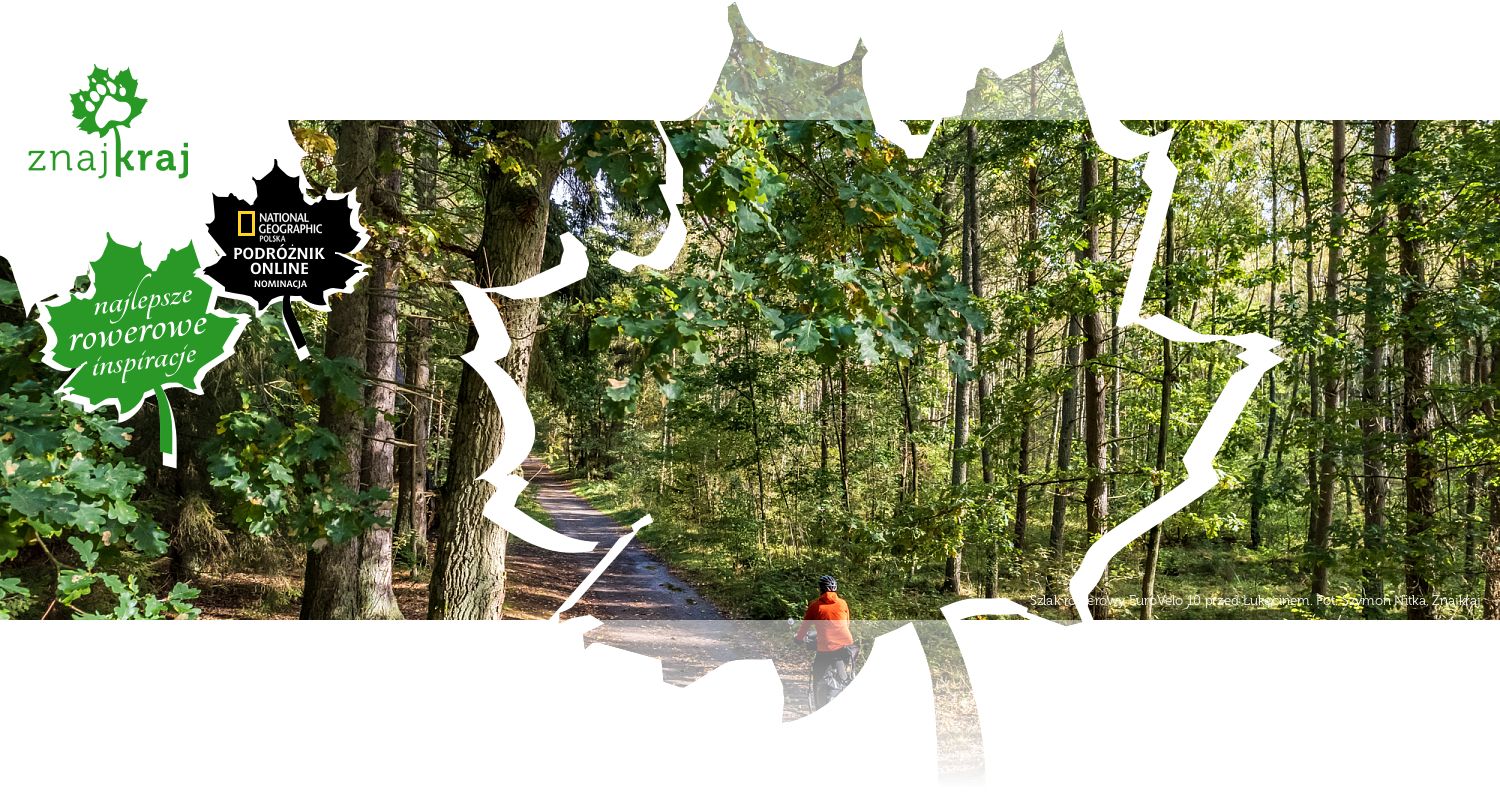 Szlak rowerowy EuroVelo 10 przed Łukęcinem