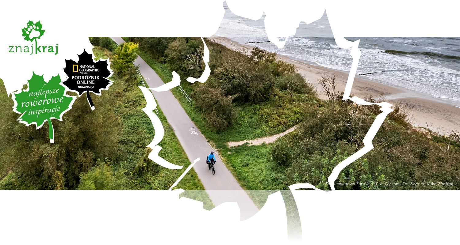Szlak rowerowy EuroVelo 10 za Gąskami