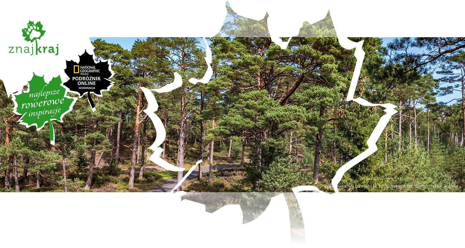 Szlak rowerowy EuroVelo 10 za Osetnikiem