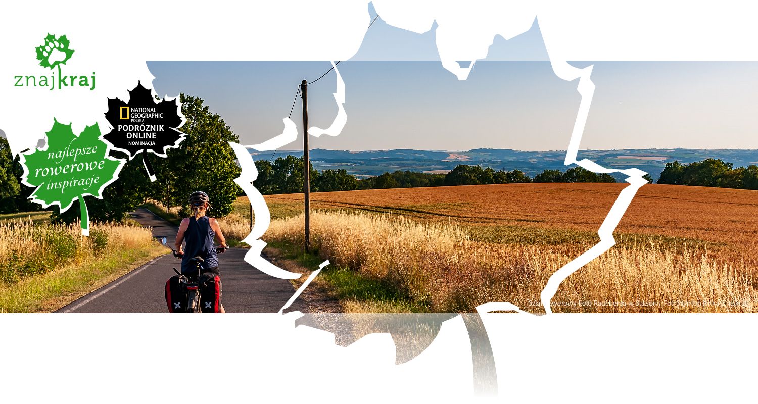 Szlak rowerowy koło Radeberga w Saksonii