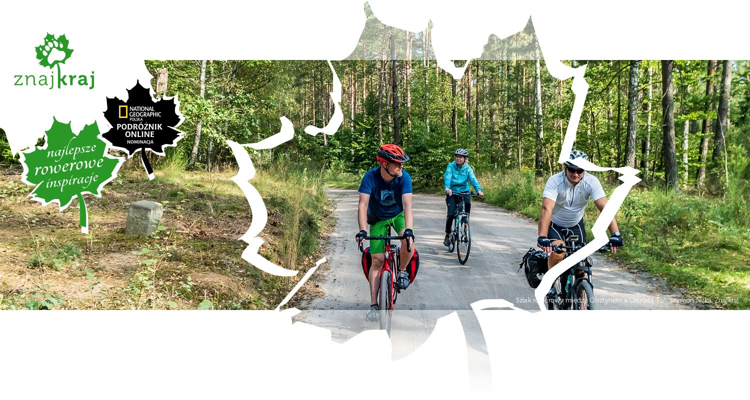 Szlak rowerowy między Olsztynem a Ostródą