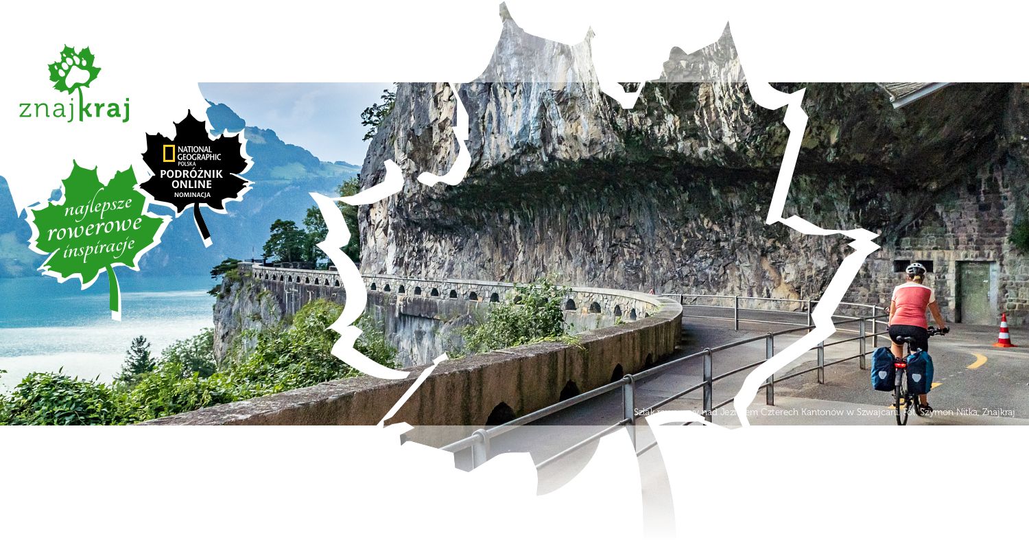 Szlak rowerowy nad Jeziorem Czterech Kantonów w Szwajcarii