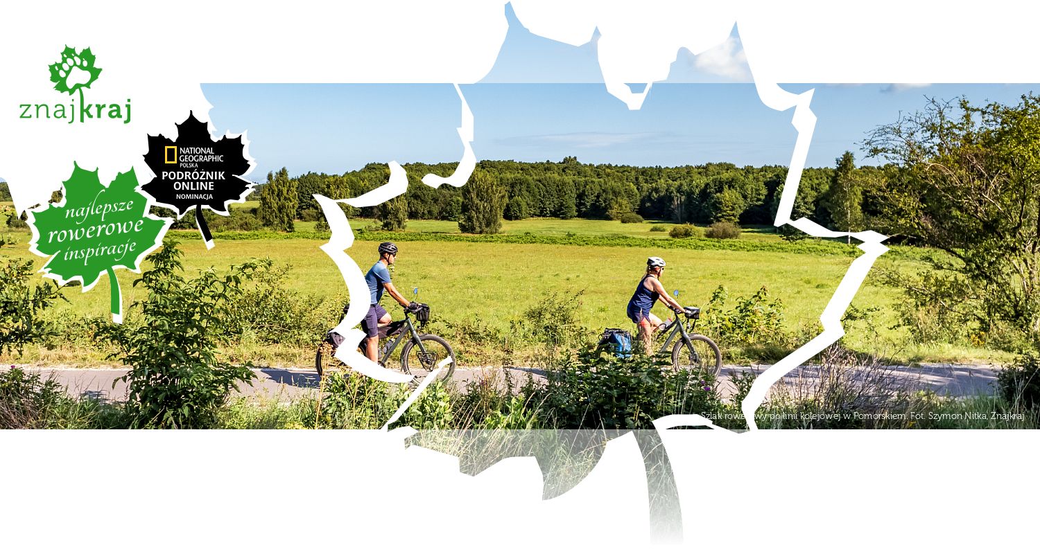 Szlak rowerowy po linii kolejowej w Pomorskiem