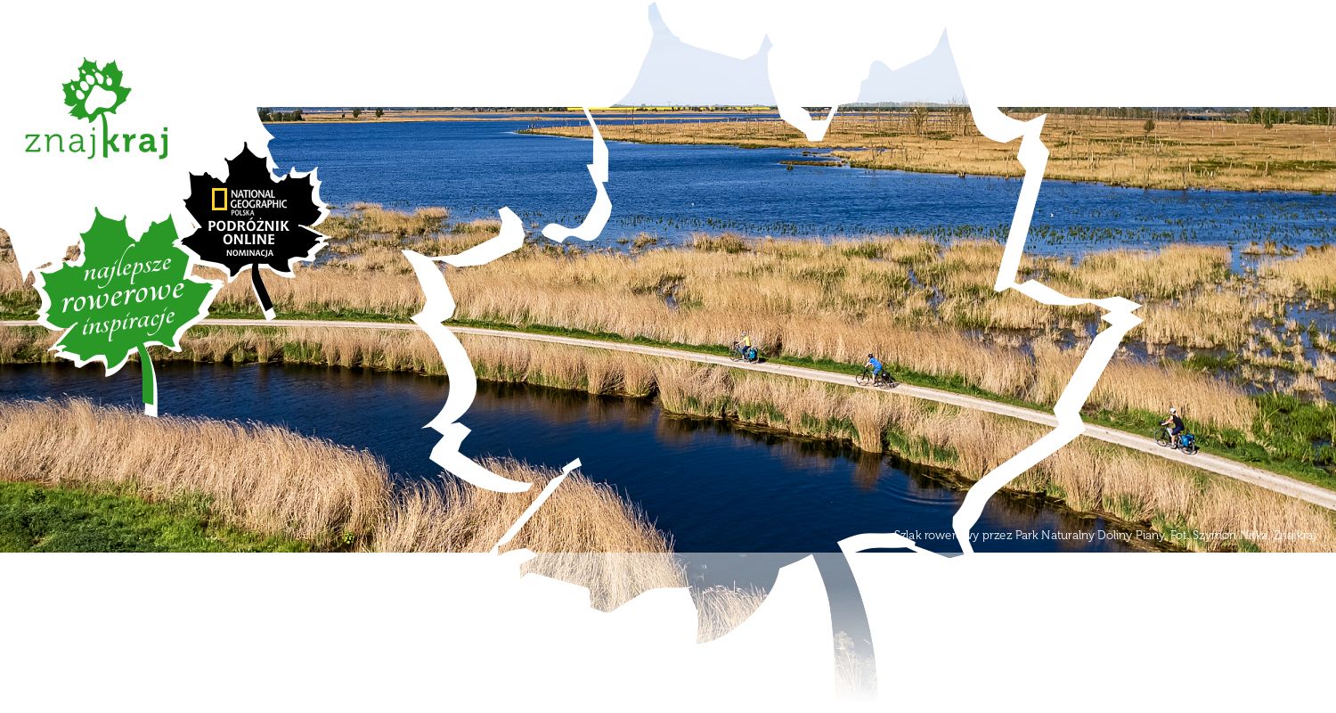 Szlak rowerowy przez Park Naturalny Doliny Piany