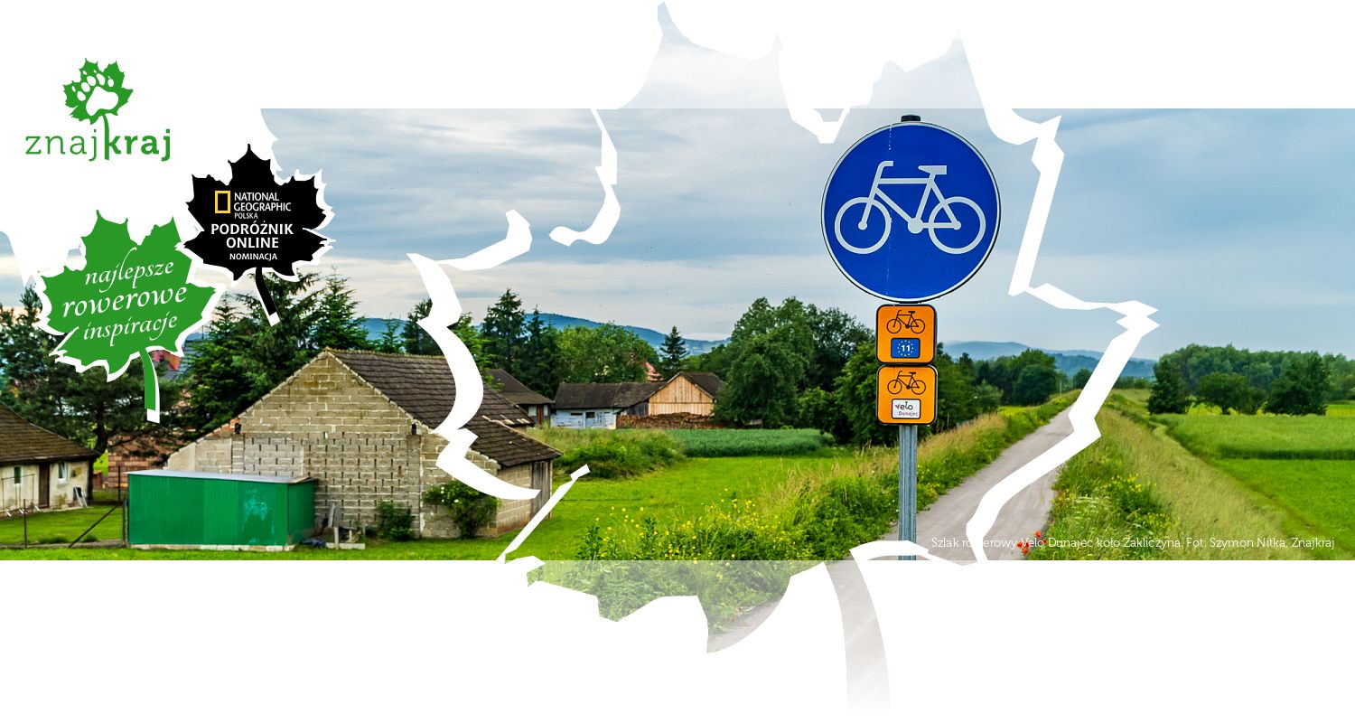 Szlak rowerowy Velo Dunajec koło Zakliczyna