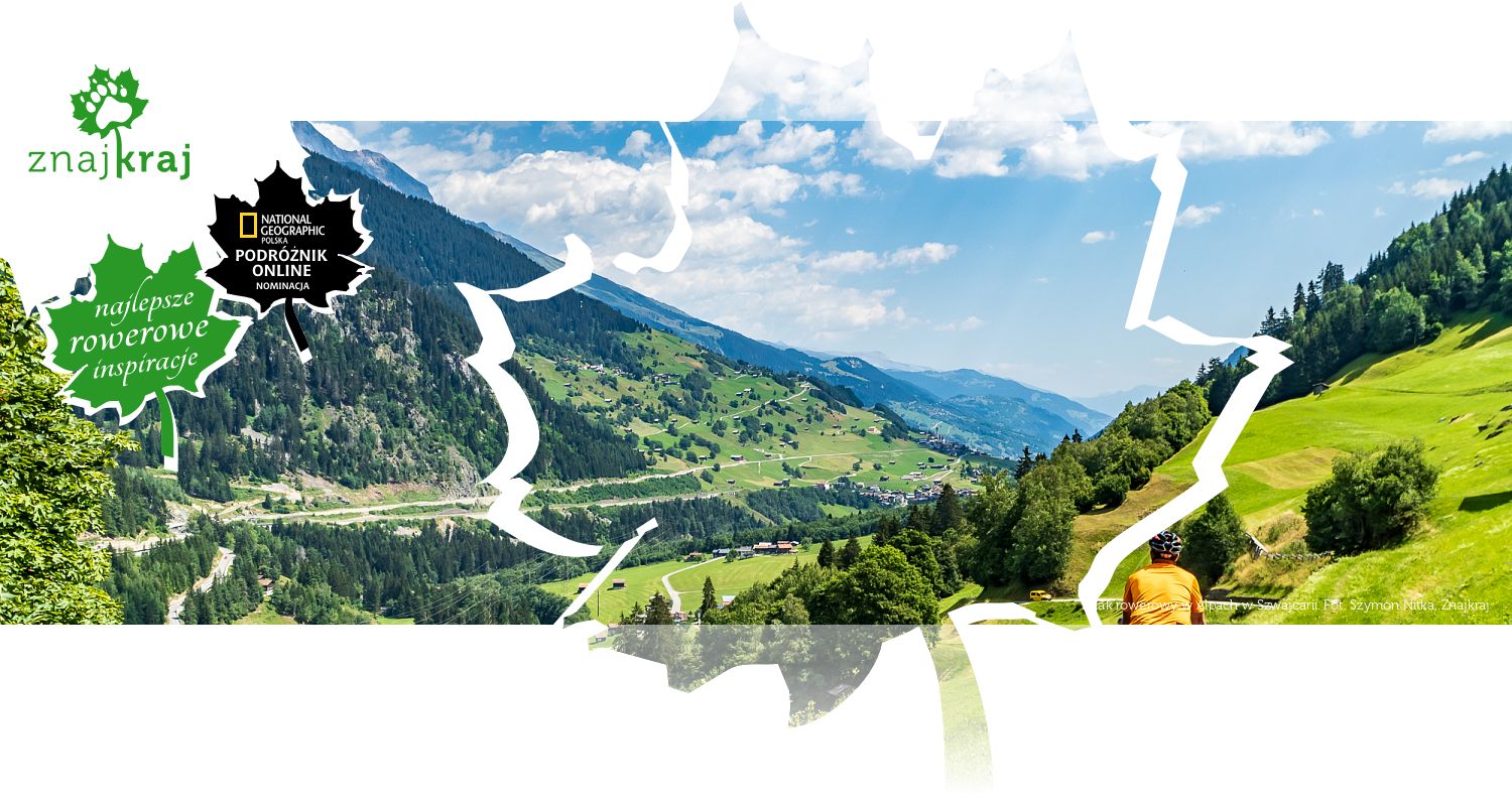 Szlak rowerowy w Alpach w Szwajcarii