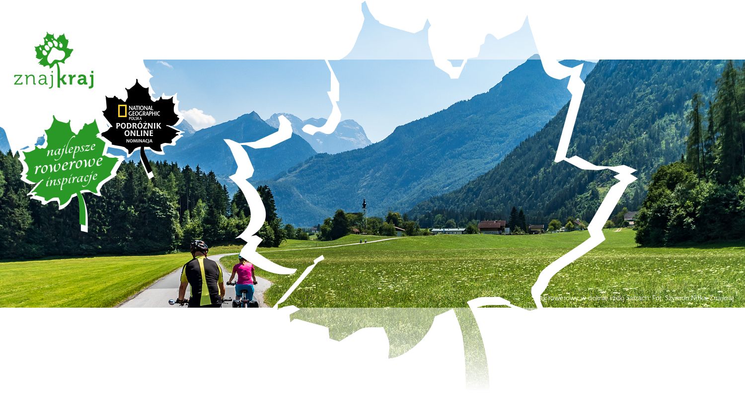 Szlak rowerowy w dolinie rzeki Salzach