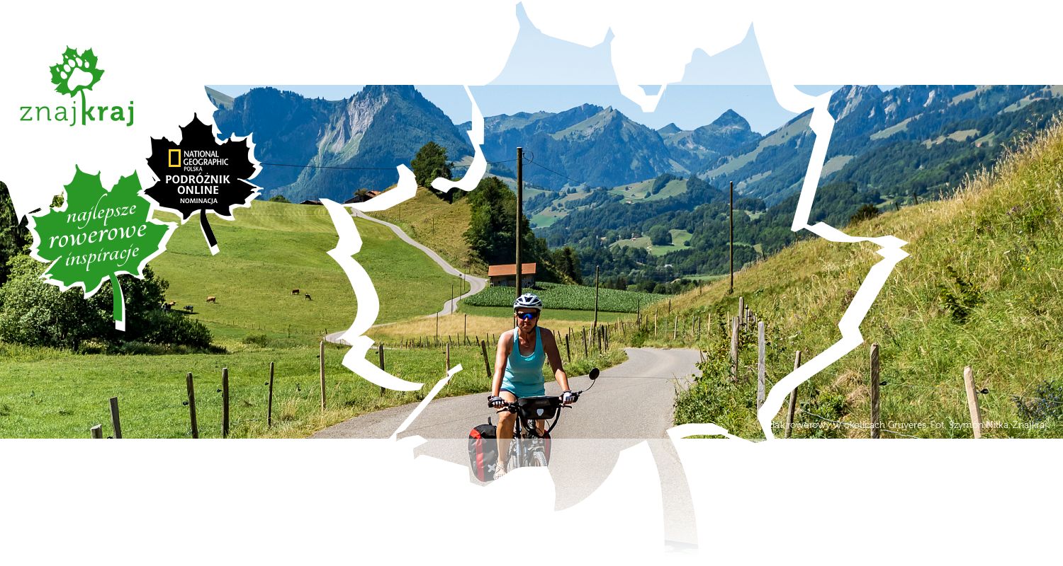 Szlak rowerowy w okolicach Gruyères