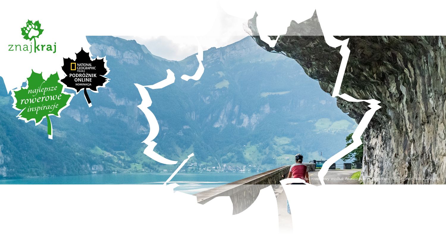 Szlak rowerowy wzdłuż Axenstrasse w Szwajcarii