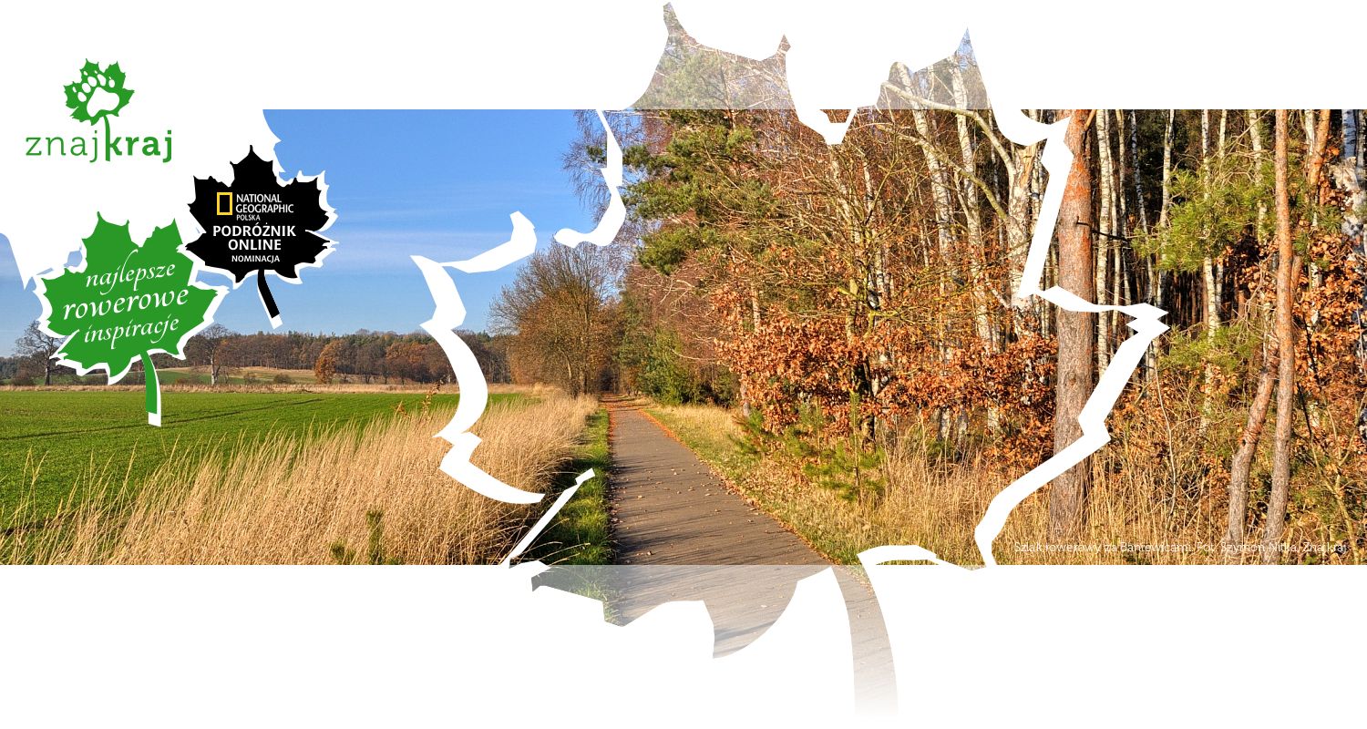 Szlak rowerowy za Baniewicami