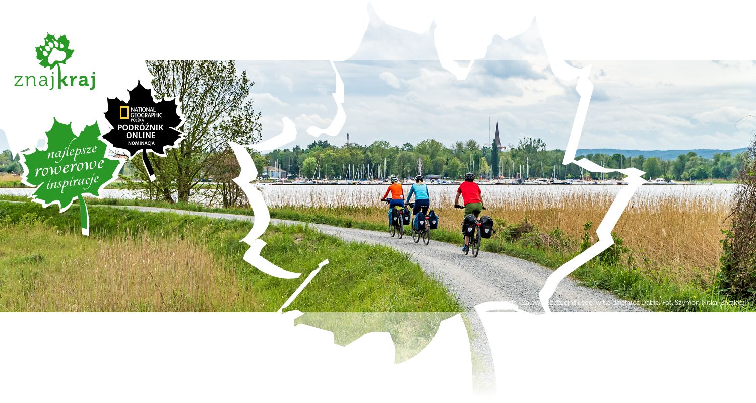 Szlak Zalewu Szczecińskiego, w tle dzielnica Dąbie