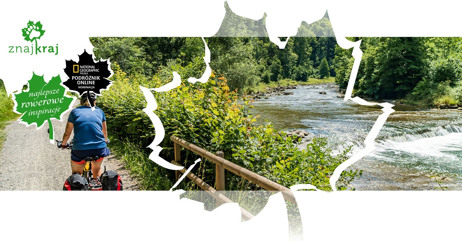 Szuter na szlaku rowerowym 94 w Szwajcarii