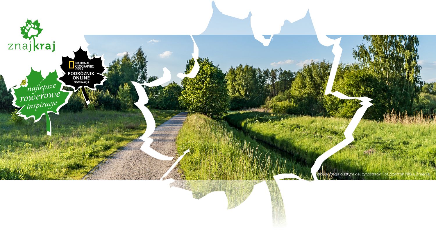 Szutrowa droga olsztyńskiej Łynostrady