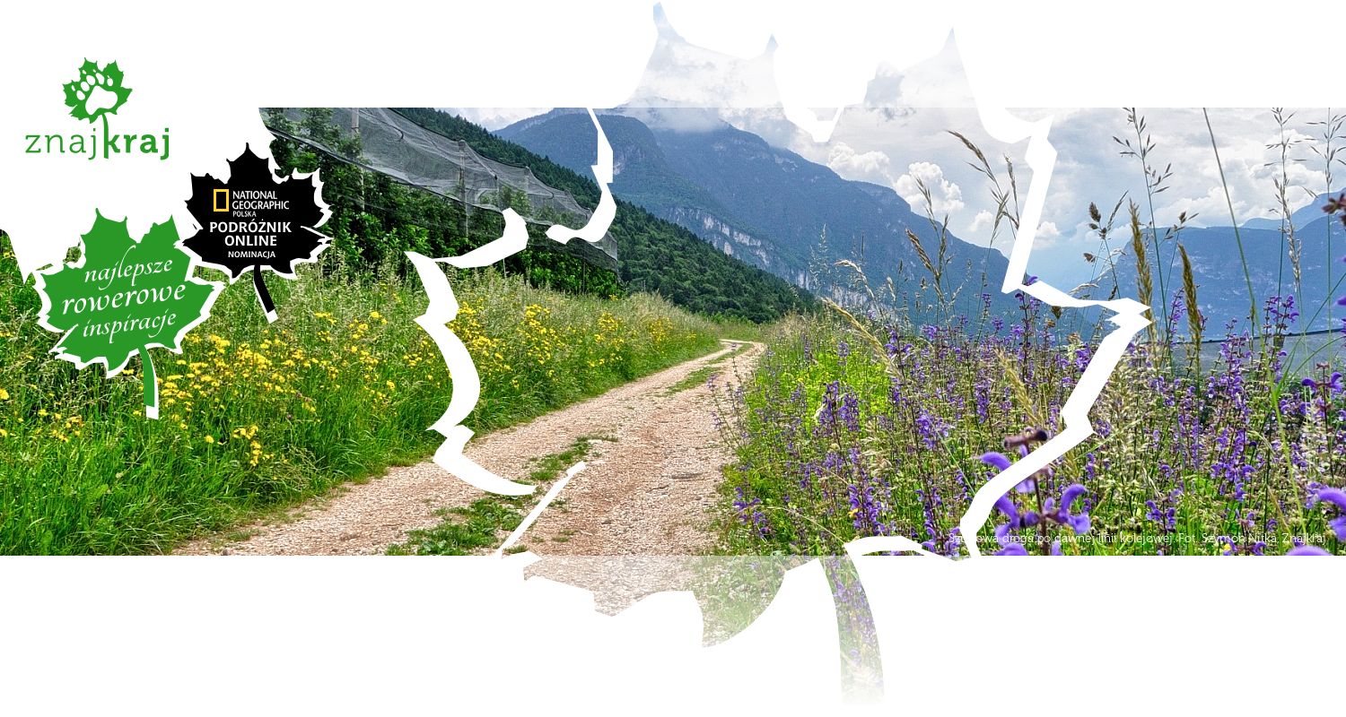 Szutrowa droga po dawnej linii kolejowej