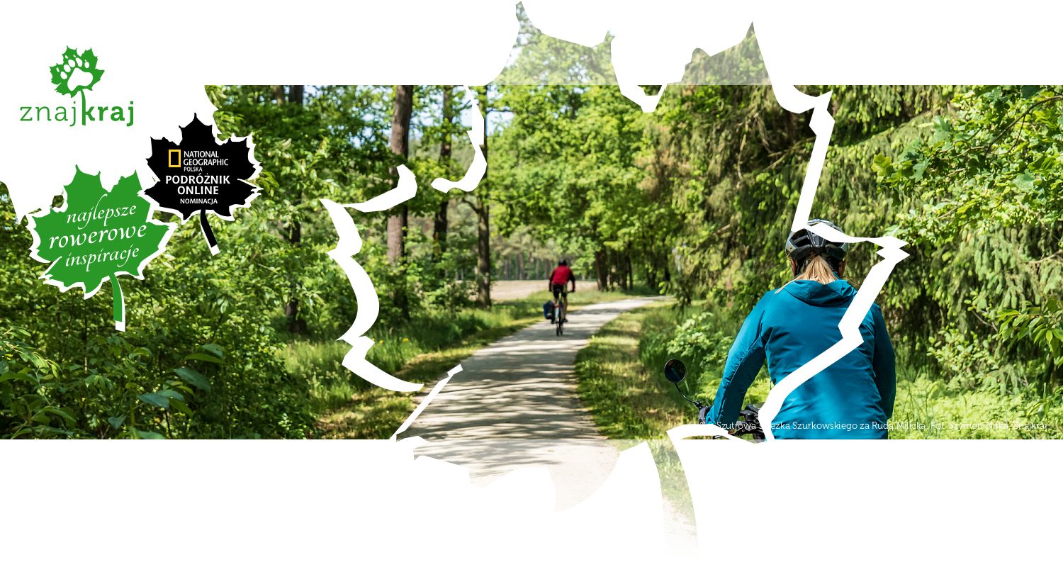 Szutrowa ścieżka Szurkowskiego za Rudą Milicką